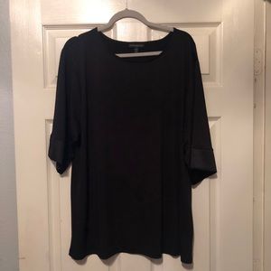 Black Lane Bryant blouse